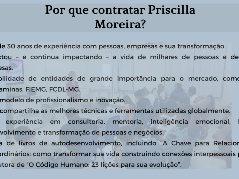 Priscilla Moreira Consultoria e Desenvolvimento